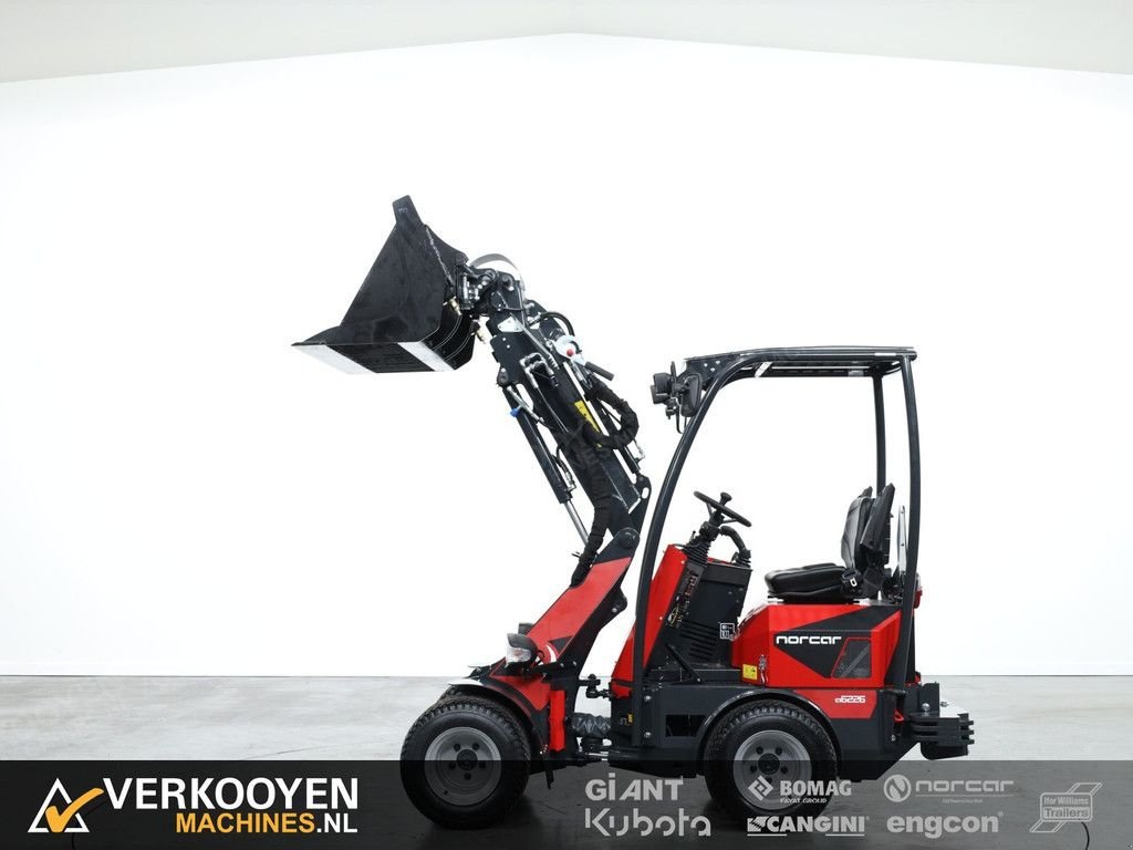 Radlader des Typs Norcar a6226 Minishovel Telescoop, Neumaschine in Vessem (Bild 4)