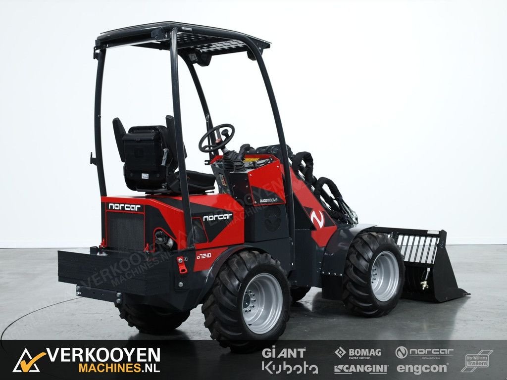 Radlader des Typs Norcar a7240 Minishovel, Gebrauchtmaschine in Vessem (Bild 7)