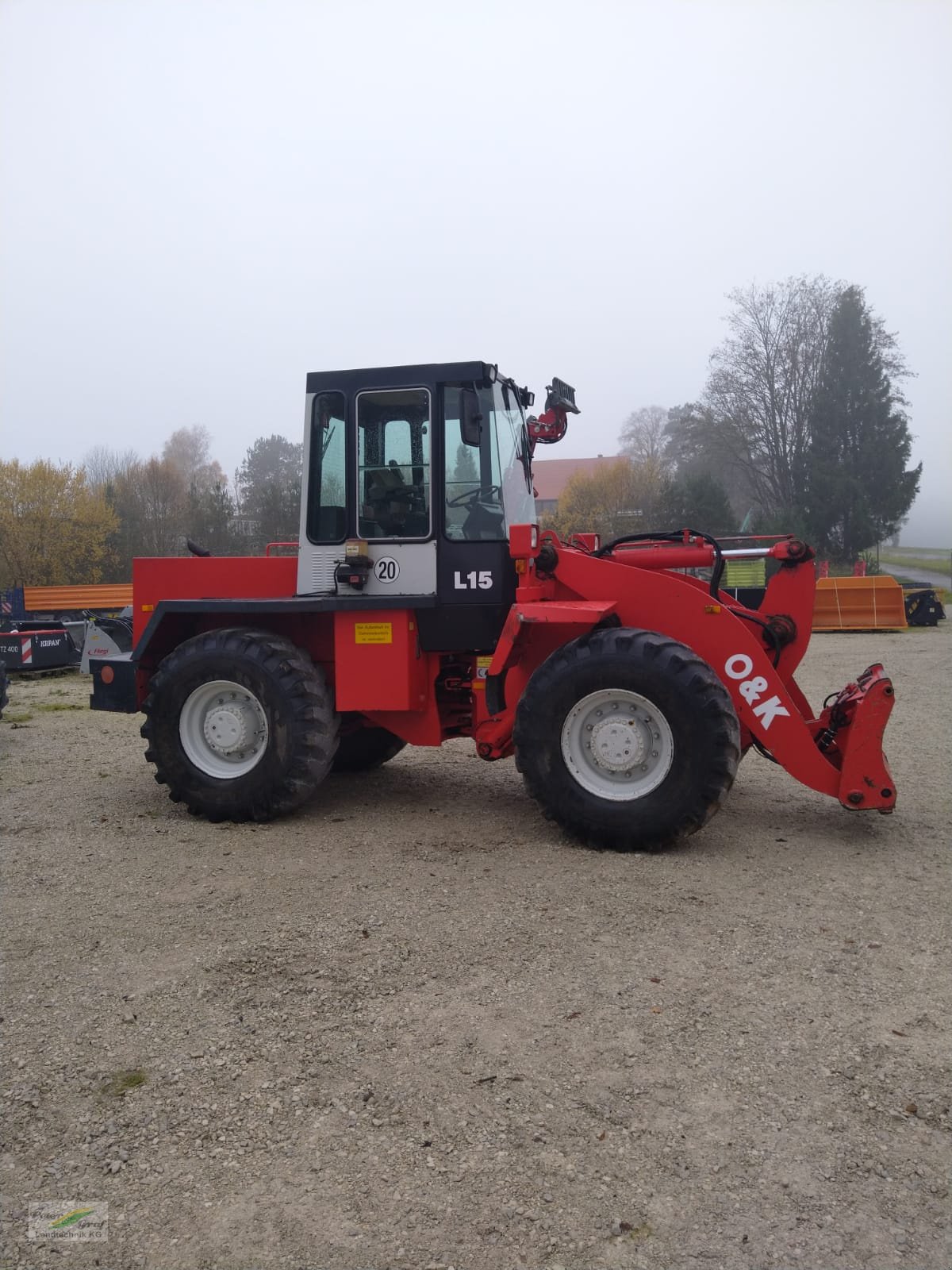 Radlader des Typs O&K L 15, Gebrauchtmaschine in Pegnitz-Bronn (Bild 2)