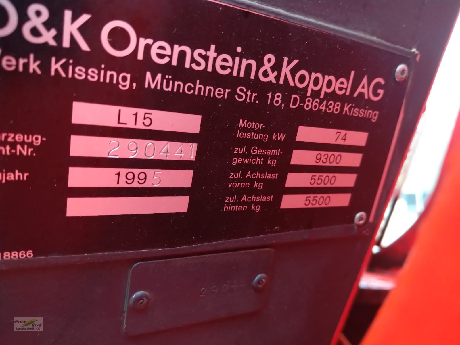 Radlader des Typs O&K L 15, Gebrauchtmaschine in Pegnitz-Bronn (Bild 24)