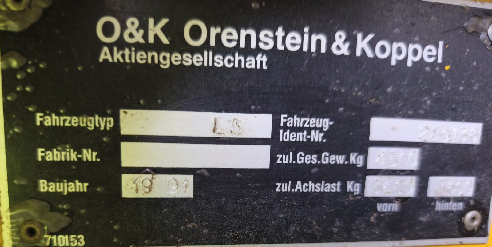 Radlader of the type O&K L 5, Gebrauchtmaschine in Apfeldorf (Picture 3)