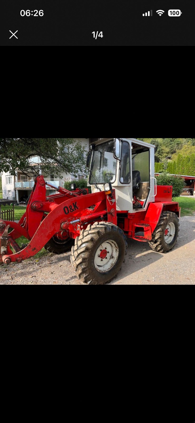 Radlader za tip O&K L 7, Gebrauchtmaschine u Ettendorf (Slika 1)