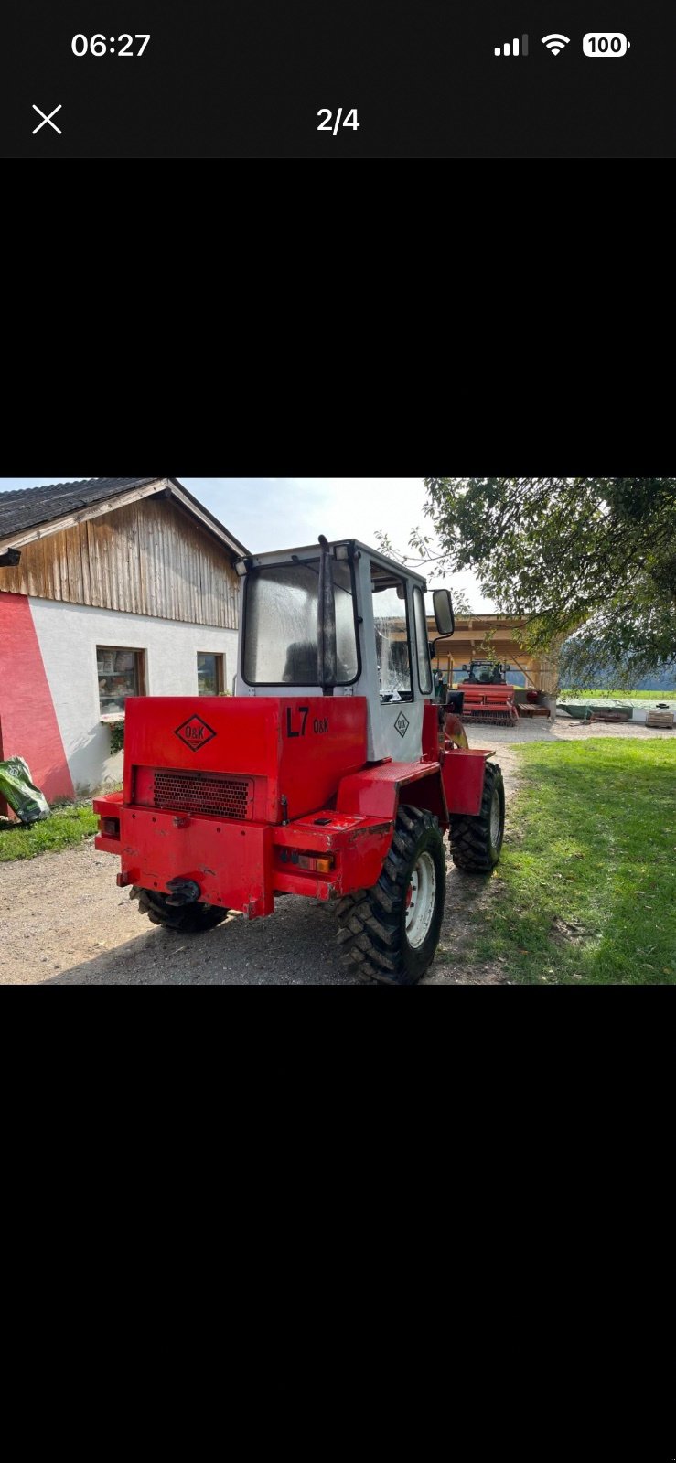 Radlader za tip O&K L 7, Gebrauchtmaschine u Ettendorf (Slika 2)