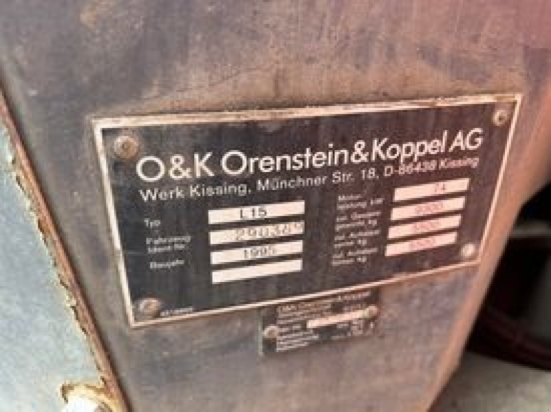 Radlader a típus O&K L15, Gebrauchtmaschine ekkor: Roslev (Kép 4)