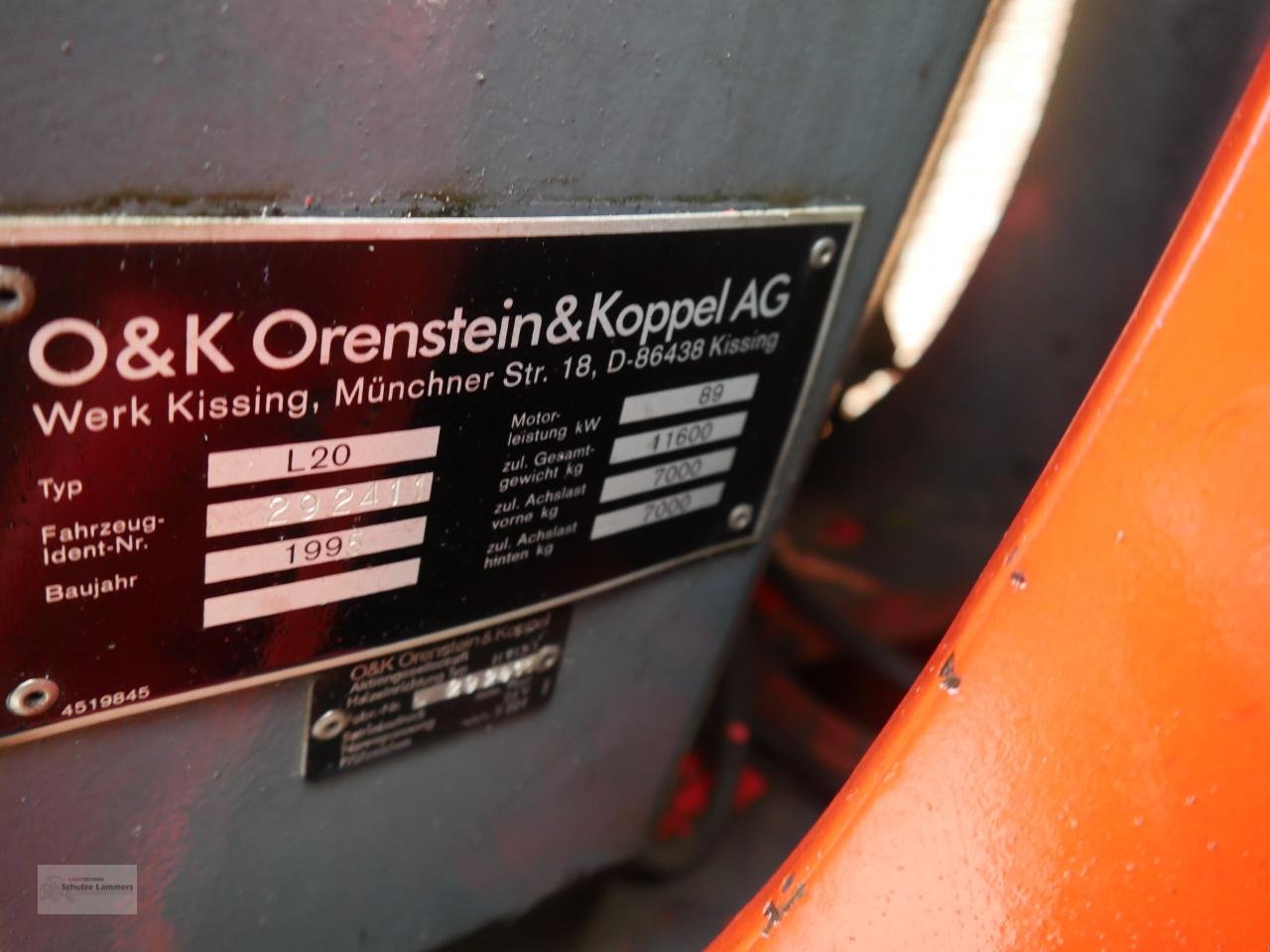 Radlader typu O&K L20, Gebrauchtmaschine v Borken (Obrázek 13)