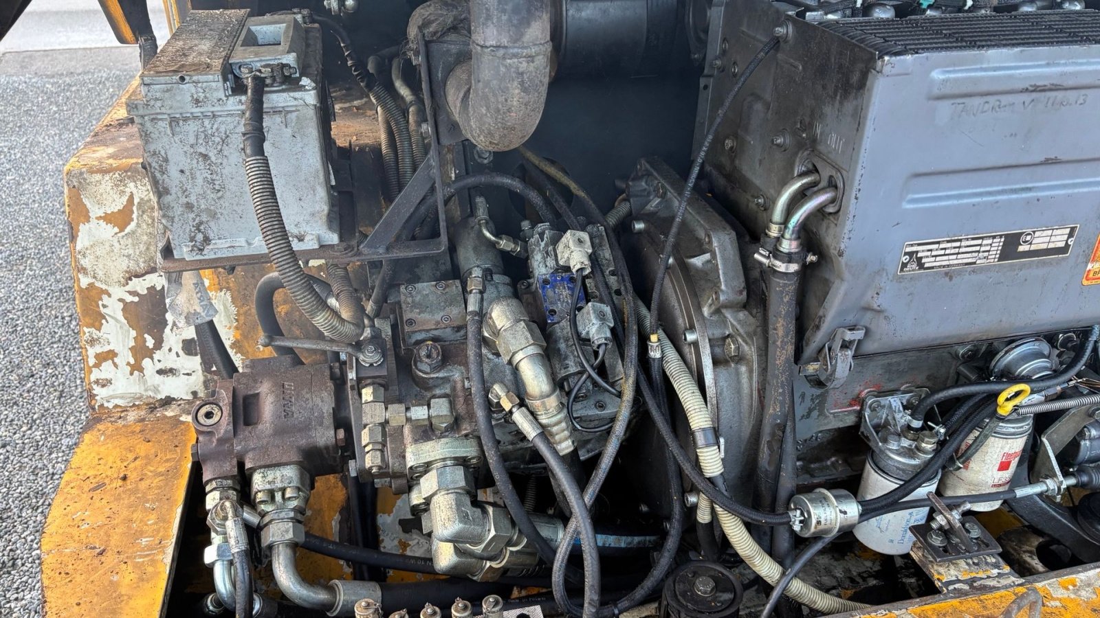 Radlader des Typs Paus RL 851 På vej ind., Gebrauchtmaschine in Gram (Bild 15)