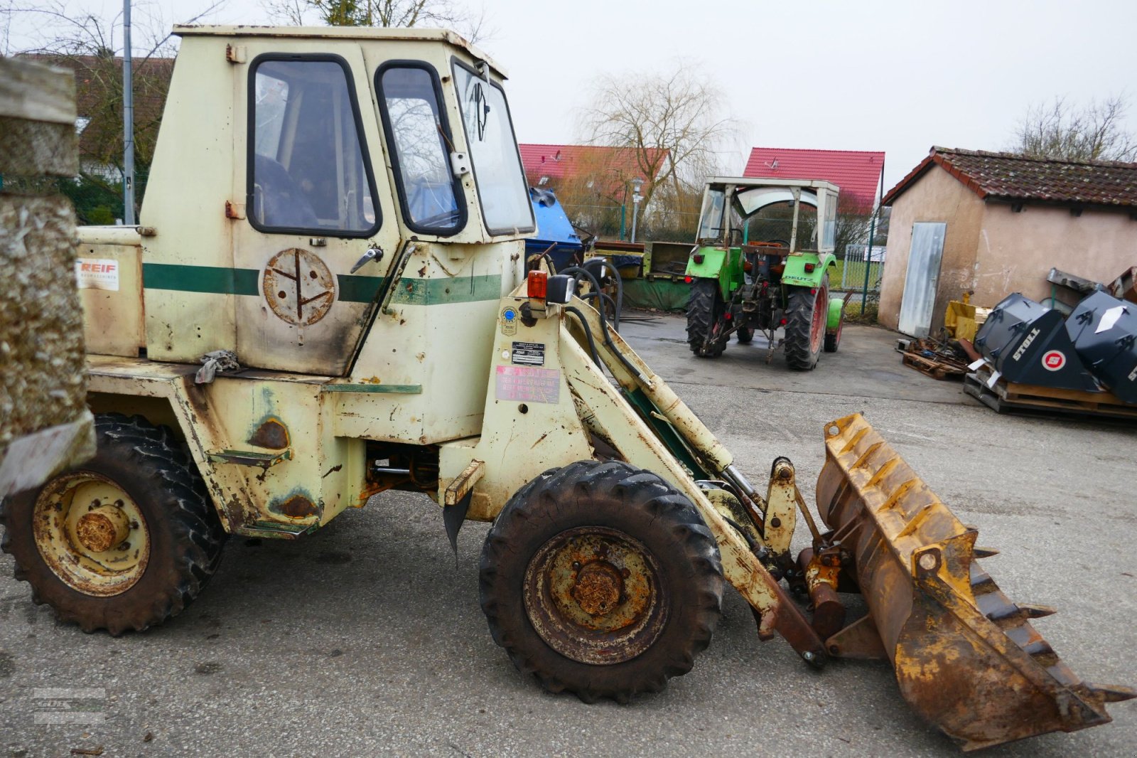 Radlader des Typs Schaeff Radlader 502. Einsatzbereit. Für Bastler, Gebrauchtmaschine in Langenzenn (Bild 2)