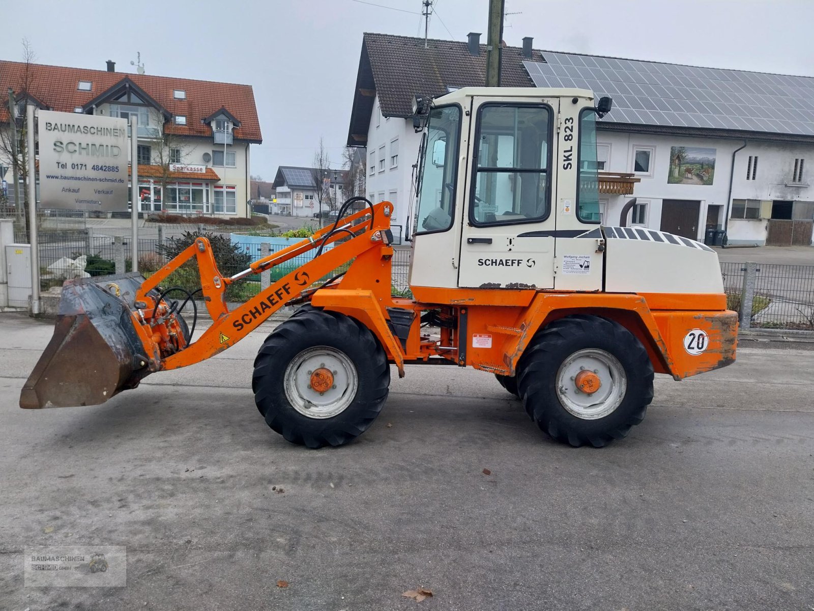 Radlader typu Schaeff SKL 823, Gebrauchtmaschine v Stetten (Obrázek 1)