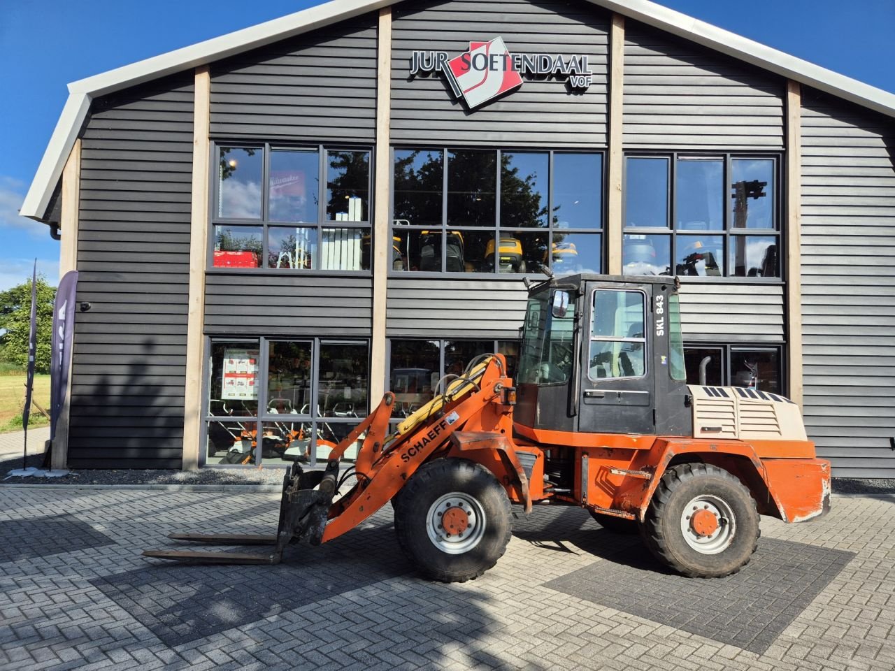 Radlader of the type Schaeff SKL 843, Gebrauchtmaschine in Lunteren (Picture 1)