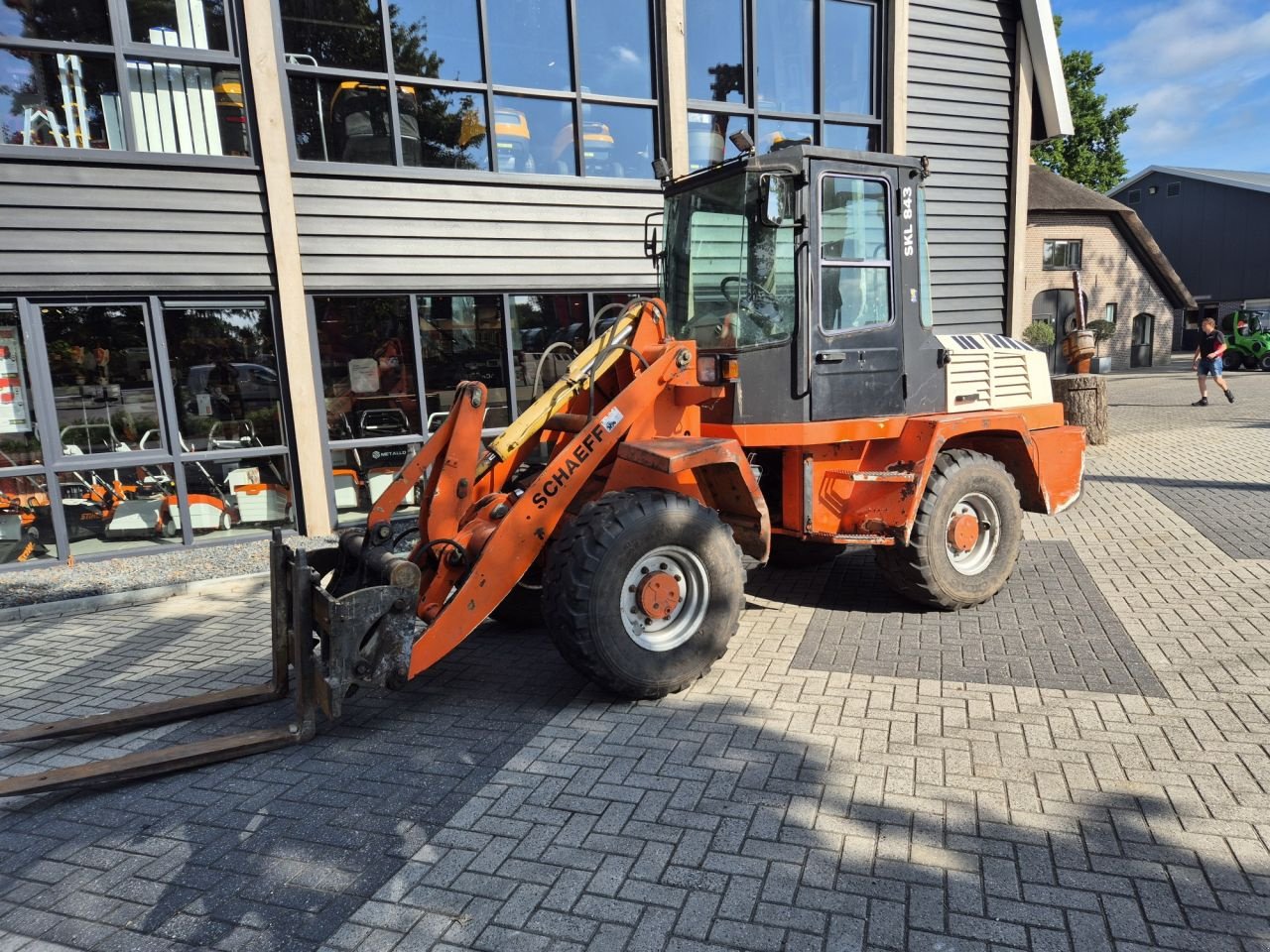 Radlader of the type Schaeff SKL 843, Gebrauchtmaschine in Lunteren (Picture 2)