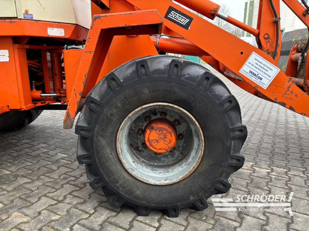 Radlader Türe ait Schaeff SKL 851 + SCHAUFEL + PALETTENGABEL, Gebrauchtmaschine içinde Westerstede (resim 5)