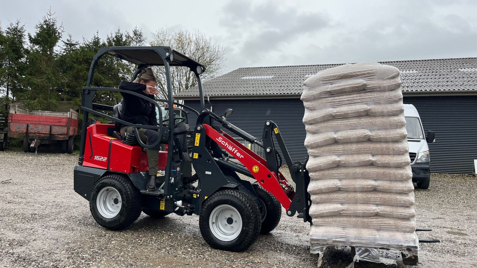 Radlader of the type Schäffer 1622 Inkl. Viste udstyr, Gebrauchtmaschine in Grenaa (Picture 6)