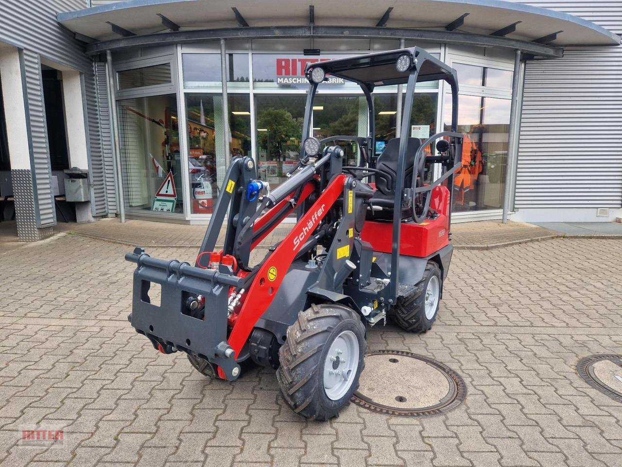 Radlader του τύπου Schäffer 1622, Neumaschine σε Zell a. H. (Φωτογραφία 1)