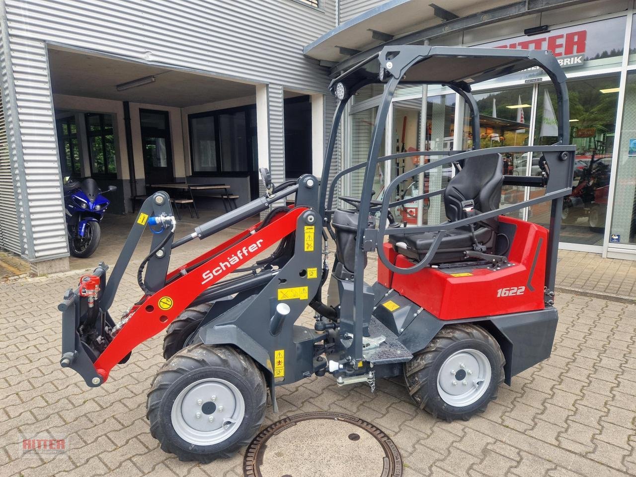 Radlader του τύπου Schäffer 1622, Neumaschine σε Zell a. H. (Φωτογραφία 2)