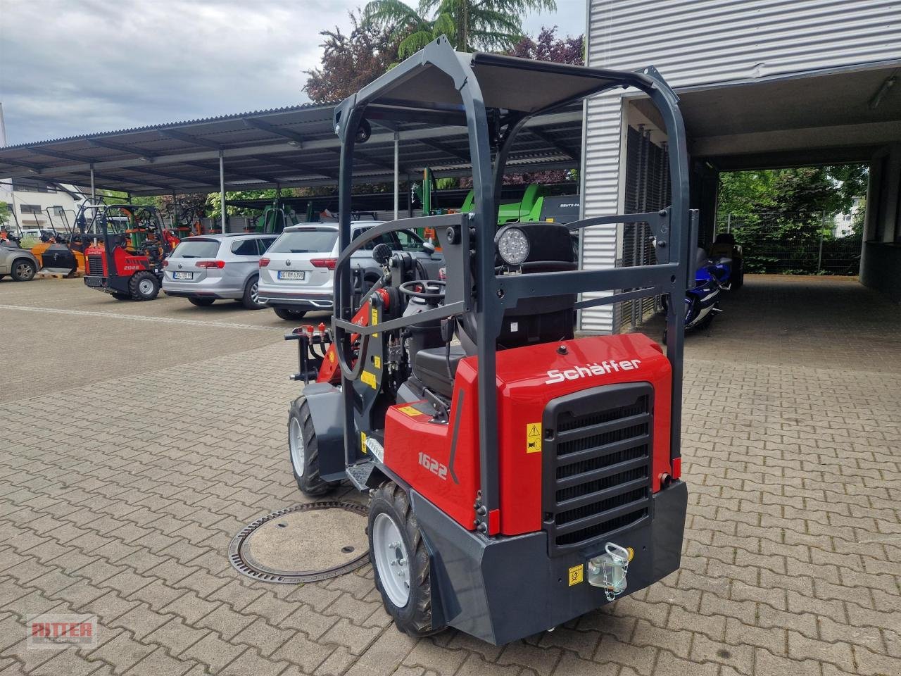 Radlader του τύπου Schäffer 1622, Neumaschine σε Zell a. H. (Φωτογραφία 3)