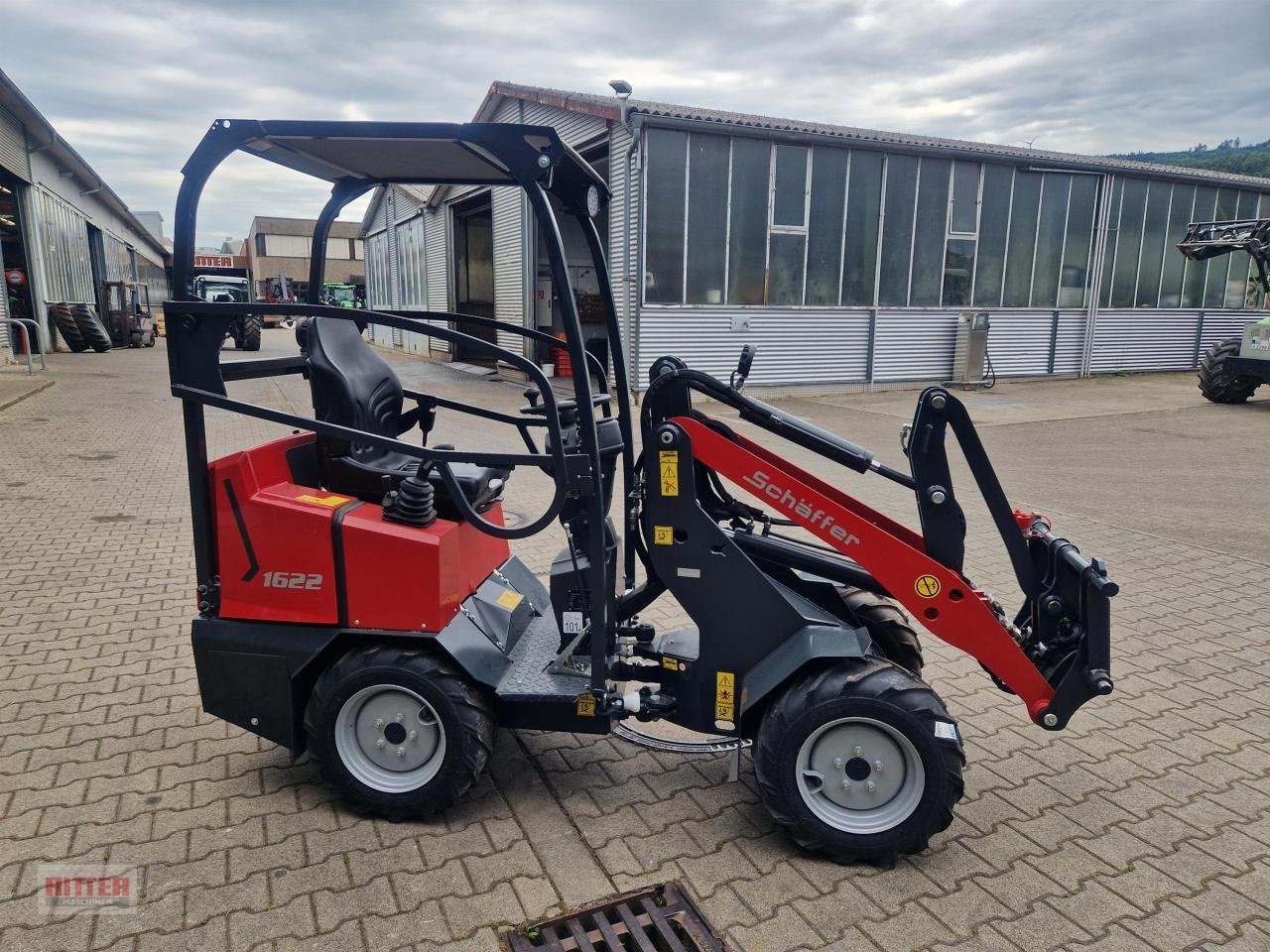 Radlader του τύπου Schäffer 1622, Neumaschine σε Zell a. H. (Φωτογραφία 4)