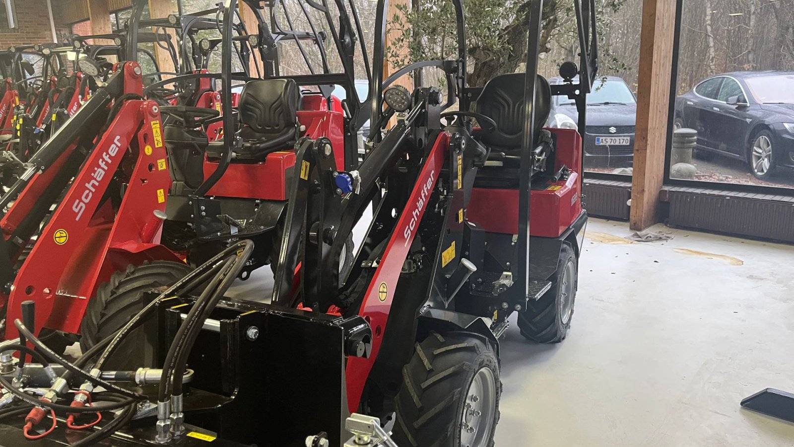 Radlader Türe ait Schäffer 1622, Gebrauchtmaschine içinde Løgstør (resim 3)