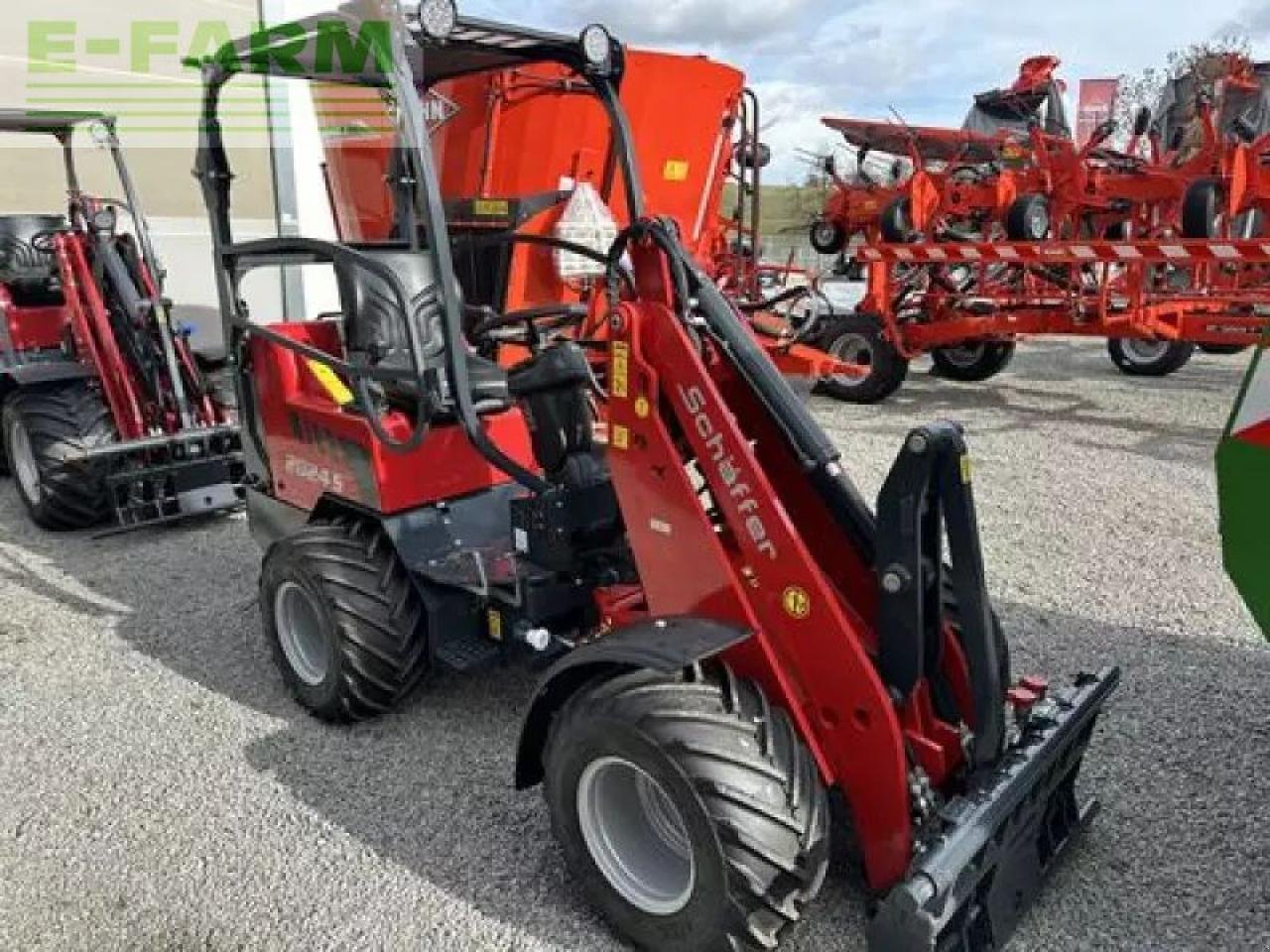 Radlader del tipo Schäffer 2024 s, Gebrauchtmaschine In SANKT MARIENKIRCHEN BEI SCHÄRDING (Immagine 4)