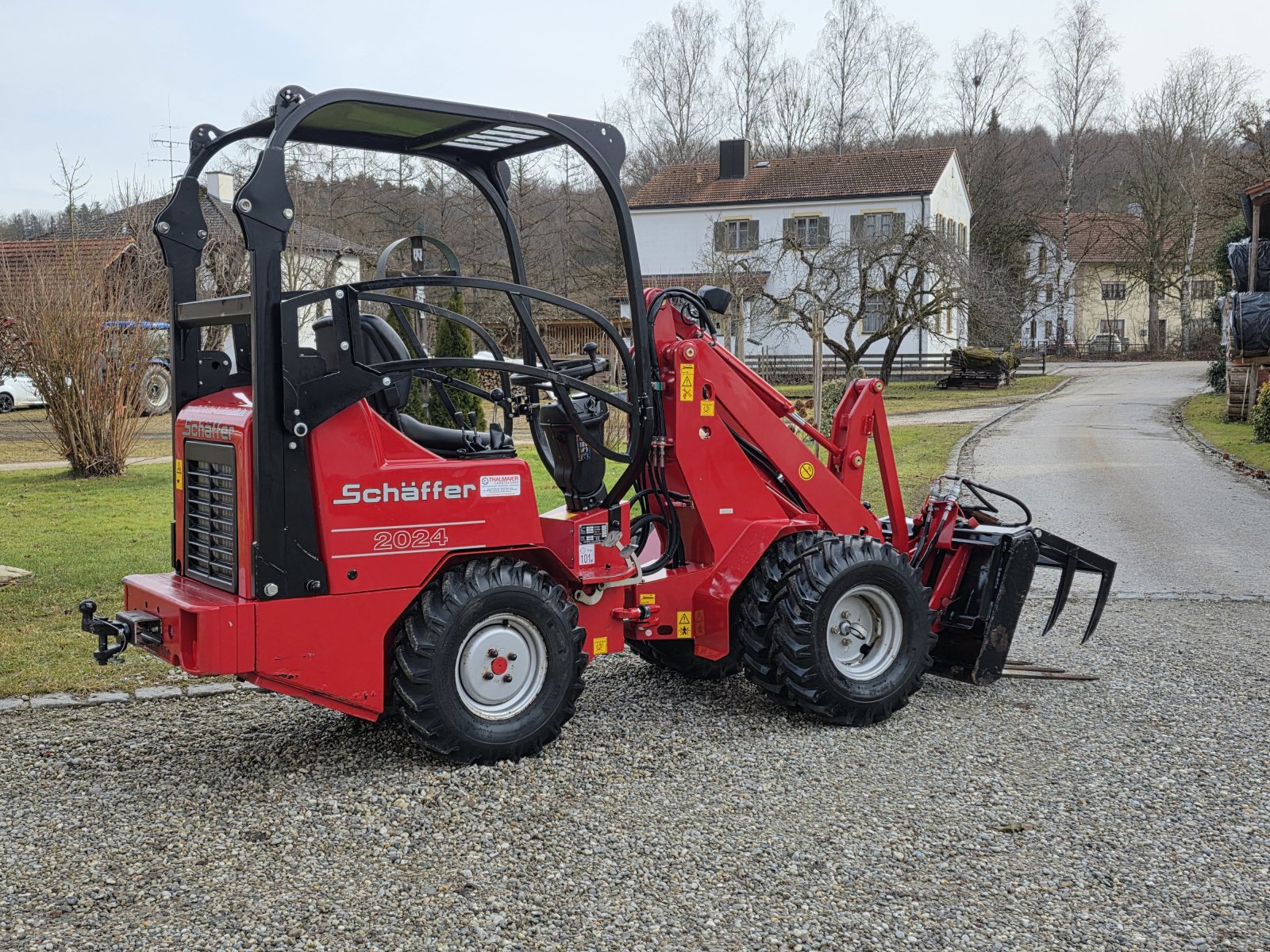Radlader des Typs Schäffer 2024, Gebrauchtmaschine in Oberornau (Bild 1)