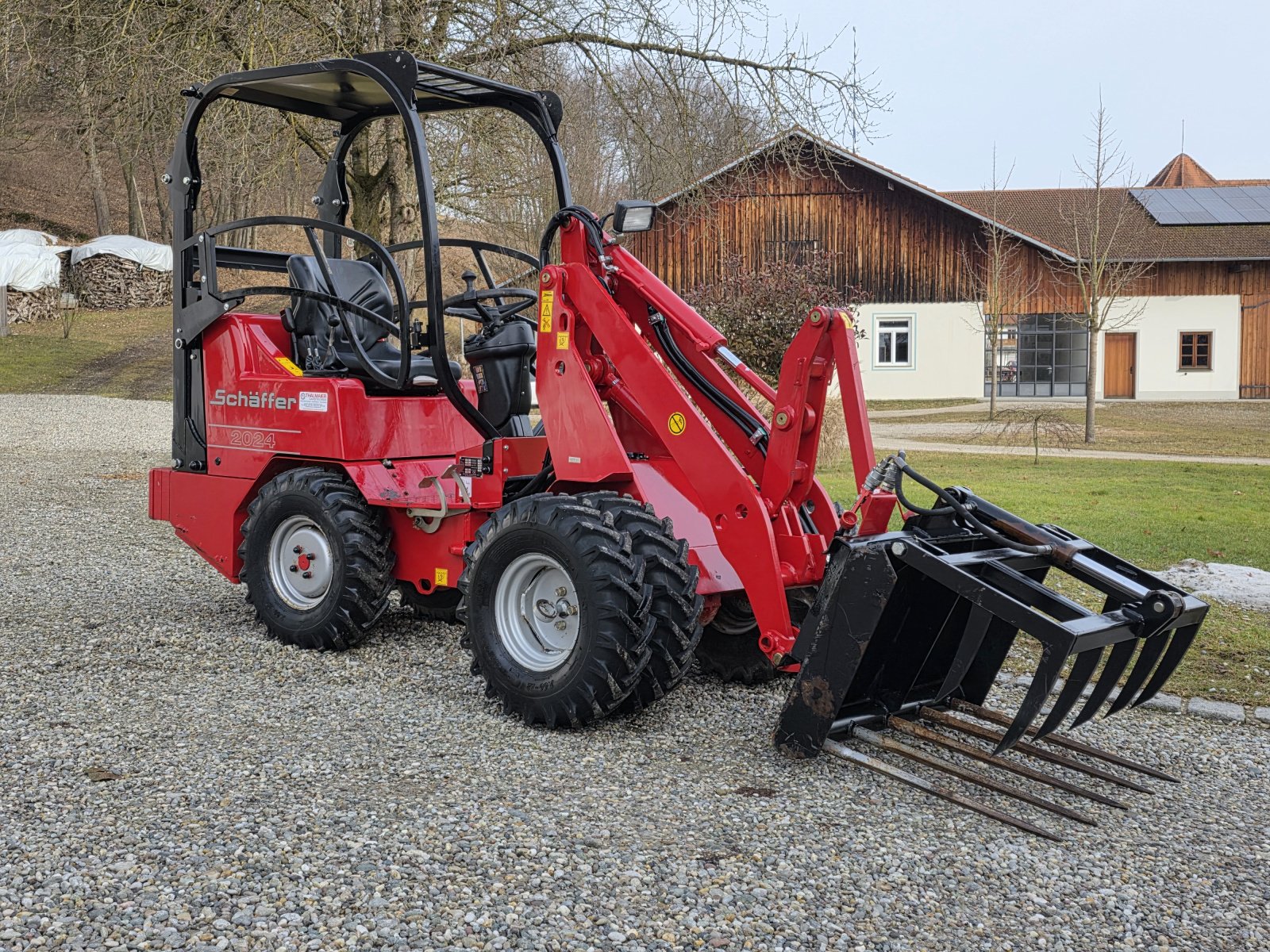 Radlader des Typs Schäffer 2024, Gebrauchtmaschine in Oberornau (Bild 3)