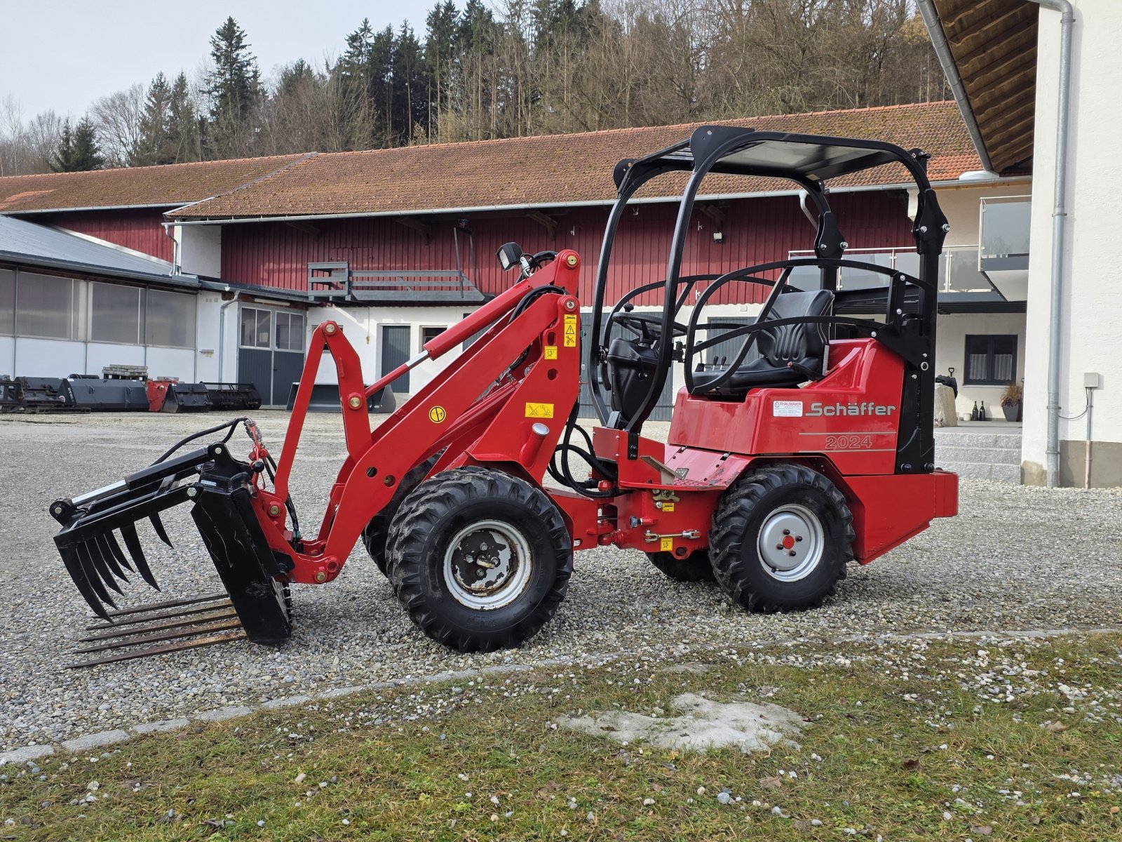 Radlader des Typs Schäffer 2024, Gebrauchtmaschine in Oberornau (Bild 5)