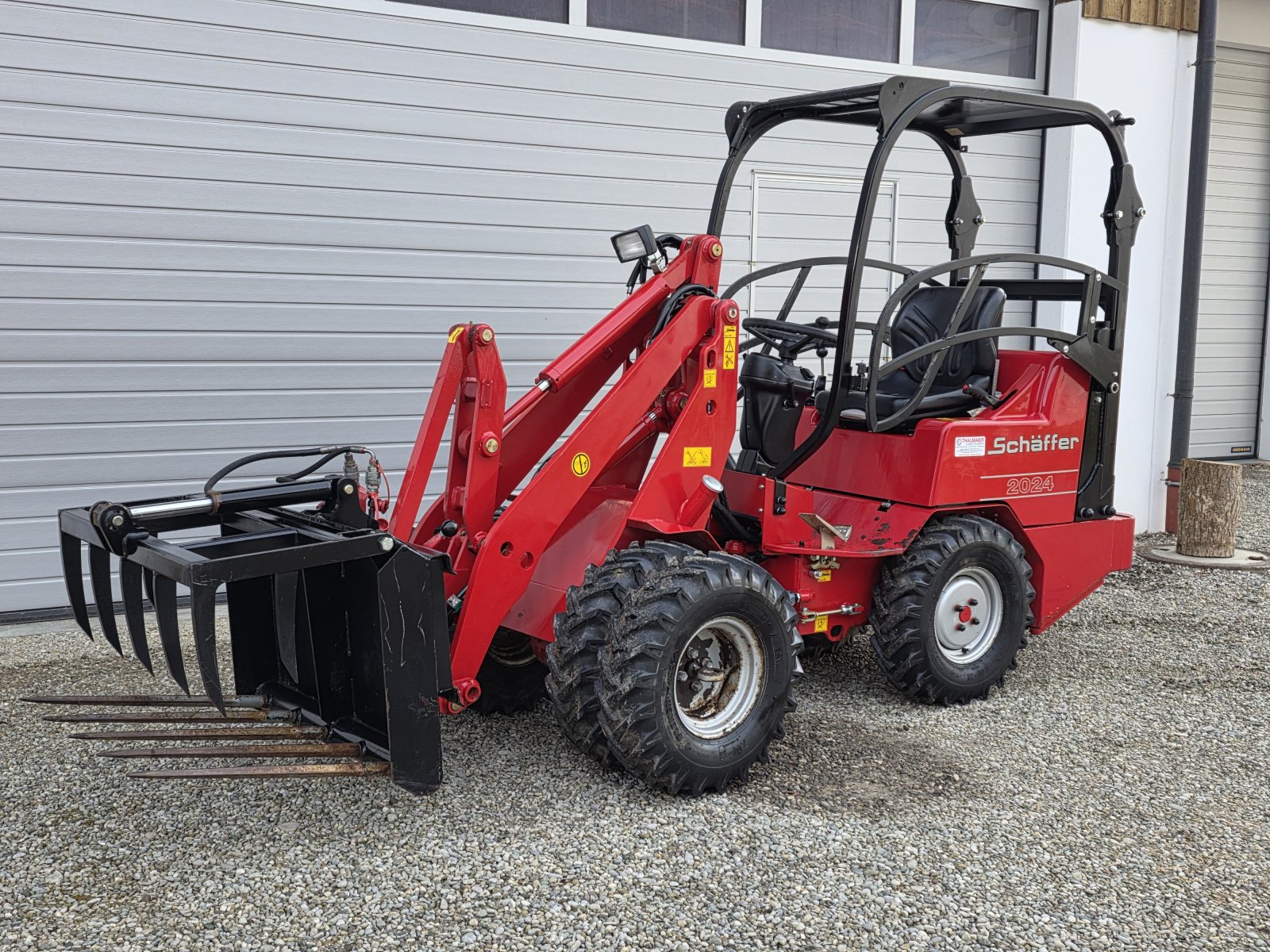Radlader des Typs Schäffer 2024, Gebrauchtmaschine in Oberornau (Bild 6)