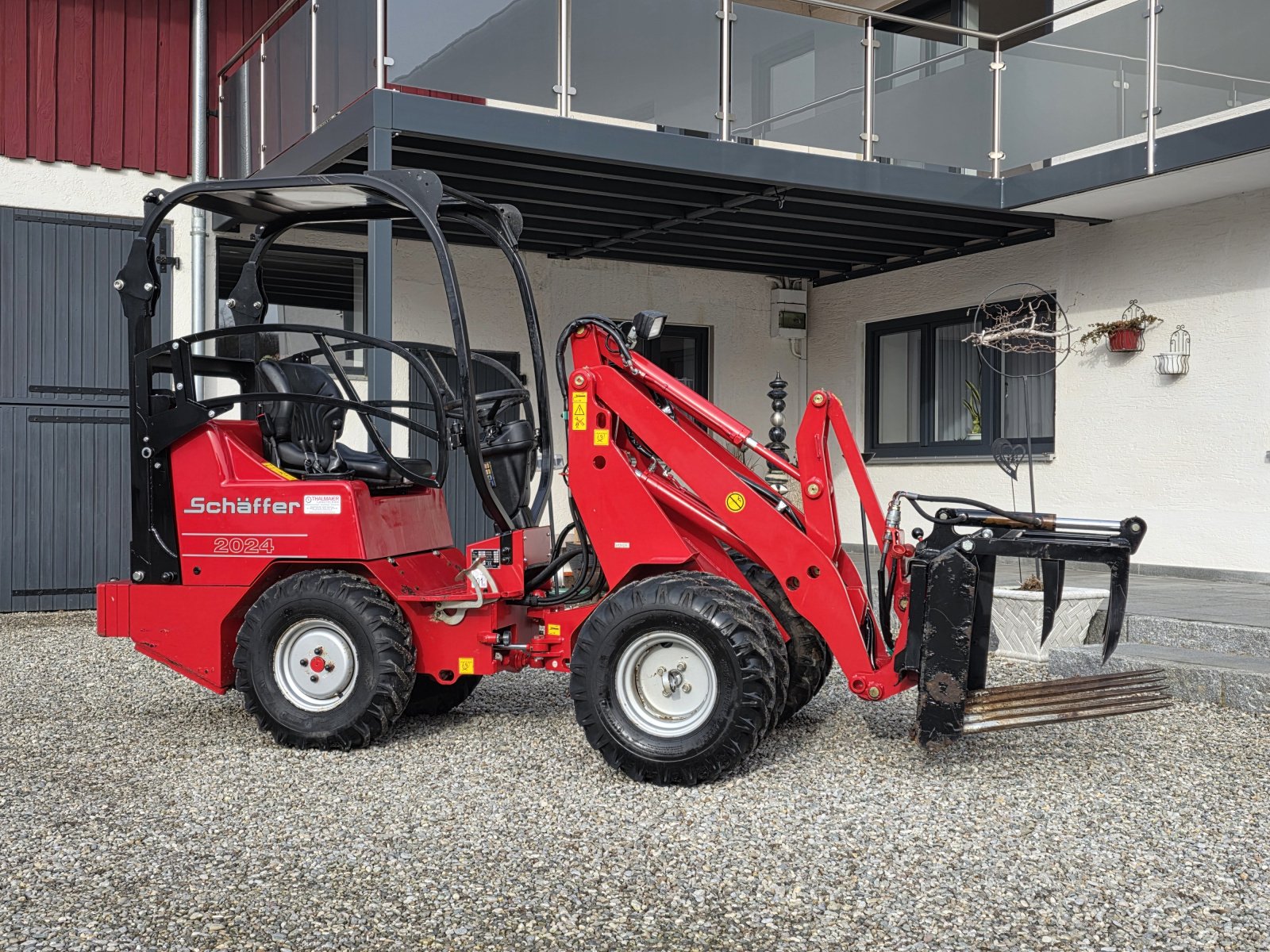 Radlader des Typs Schäffer 2024, Gebrauchtmaschine in Oberornau (Bild 8)