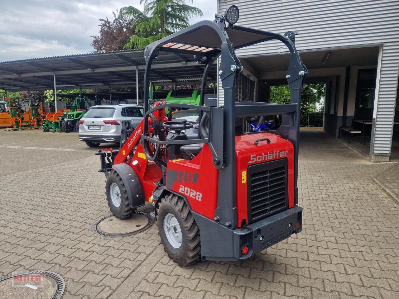 Radlader του τύπου Schäffer 2028-2, Neumaschine σε Zell a. H. (Φωτογραφία 3)