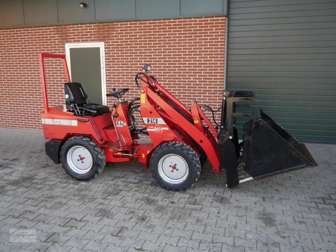 Radlader des Typs Schäffer 214 / 2 nur 1812 Std., Gebrauchtmaschine in Borken (Bild 1)