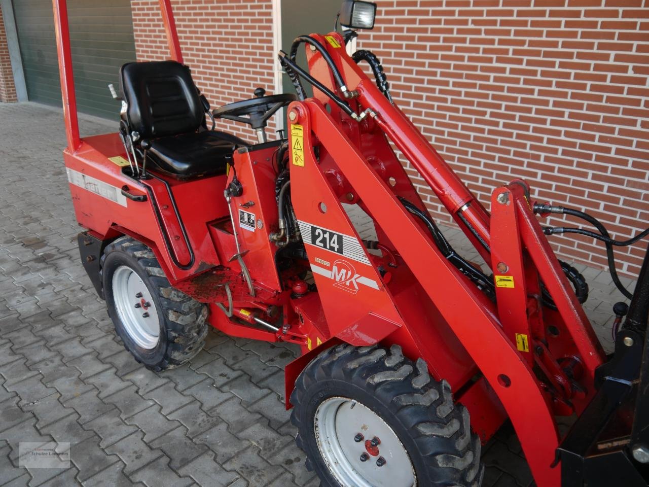 Radlader des Typs Schäffer 214 / 2 nur 1812 Std., Gebrauchtmaschine in Borken (Bild 3)