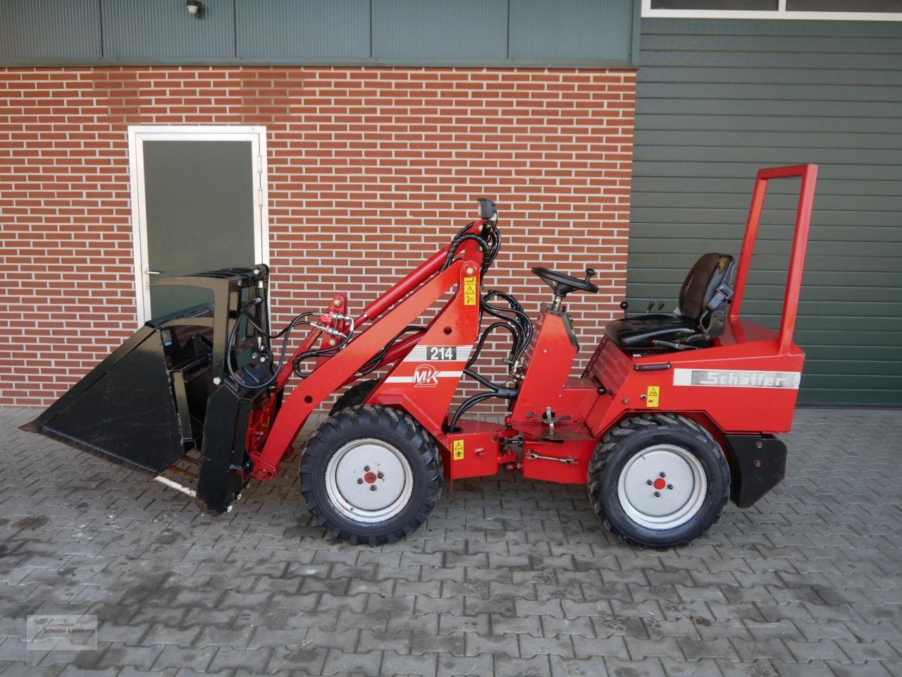 Radlader des Typs Schäffer 214 / 2 nur 1812 Std., Gebrauchtmaschine in Borken (Bild 5)