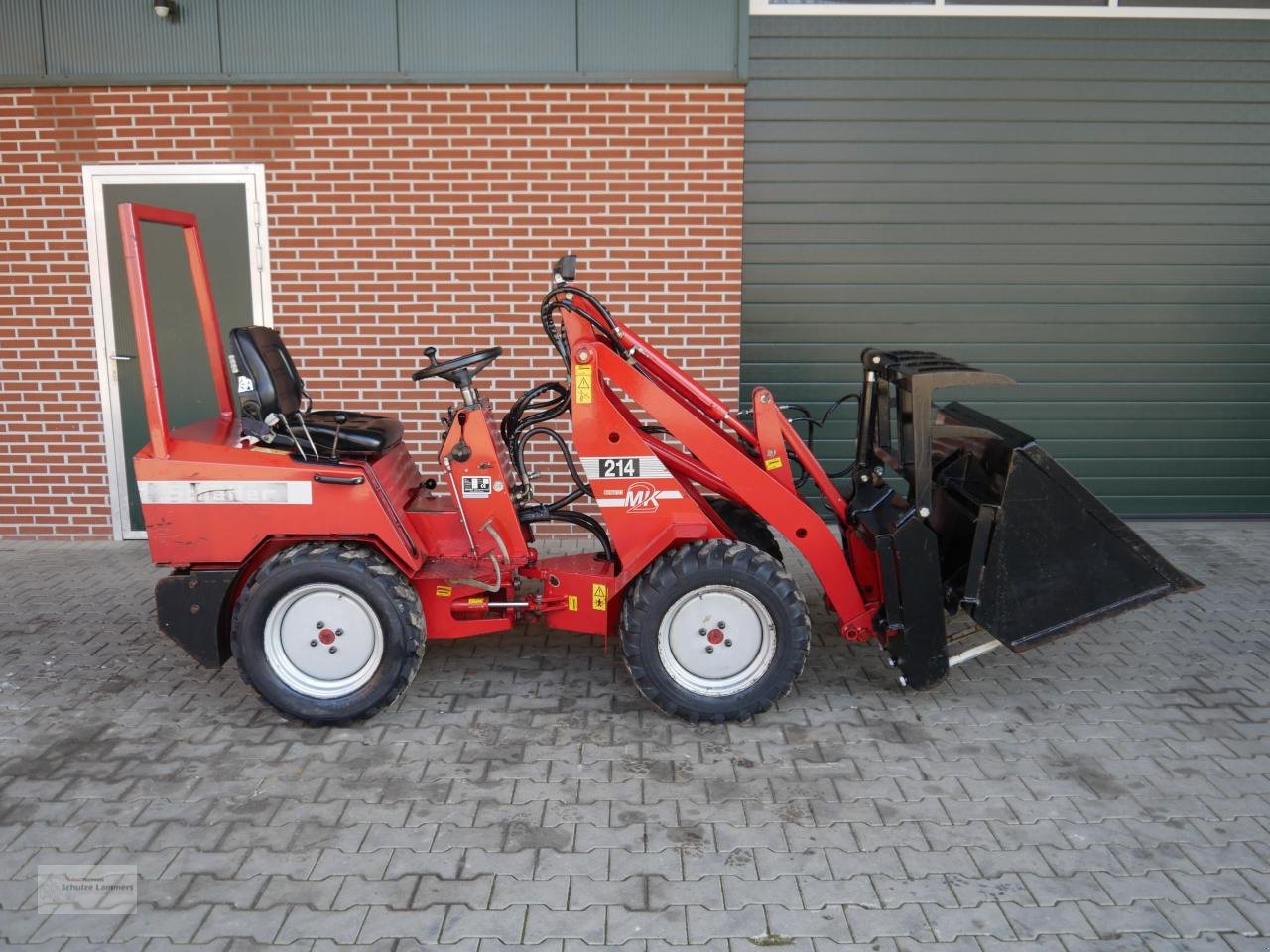 Radlader des Typs Schäffer 214 / 2 nur 1812 Std., Gebrauchtmaschine in Borken (Bild 7)