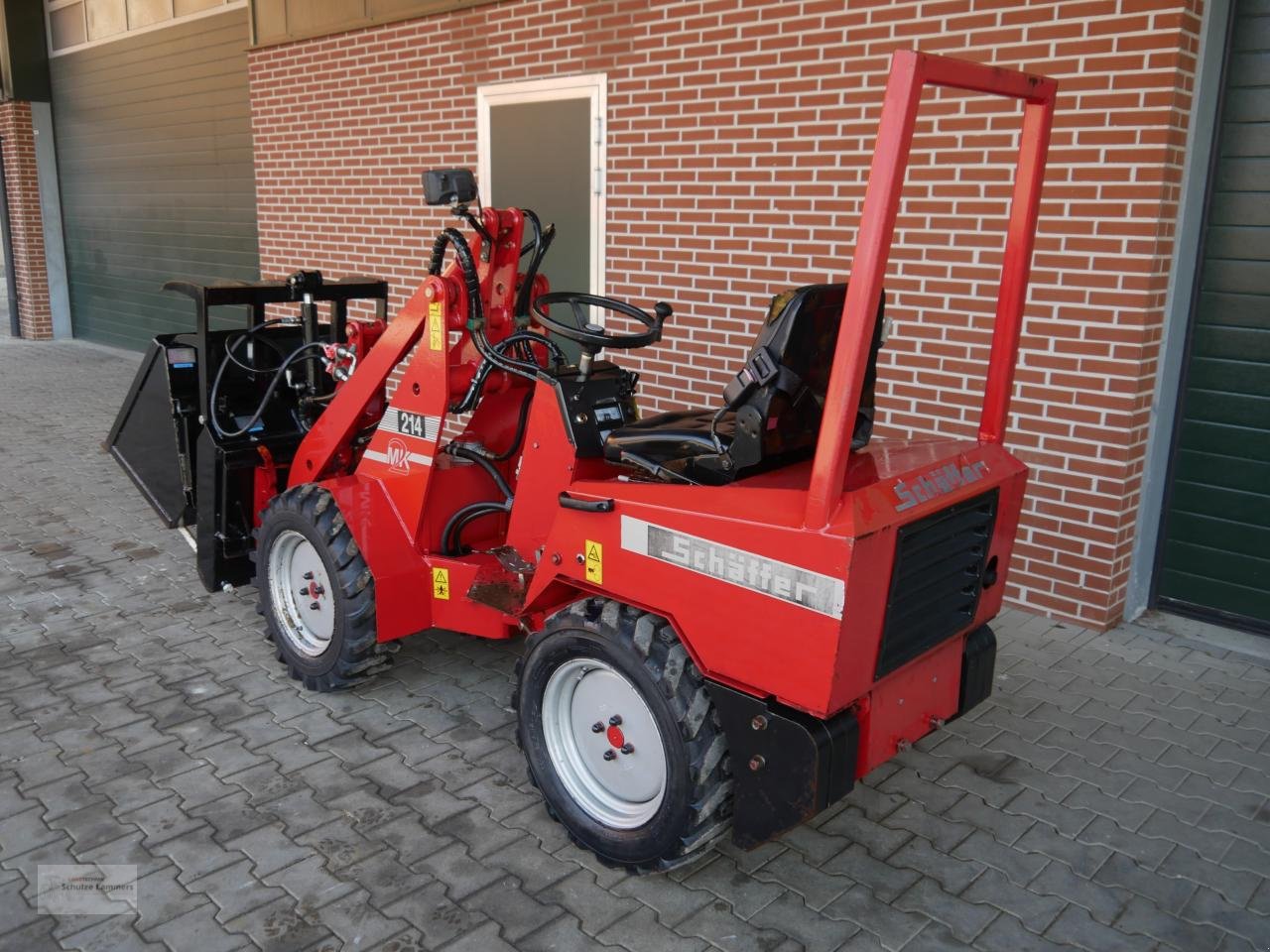 Radlader des Typs Schäffer 214 / 2 nur 1812 Std., Gebrauchtmaschine in Borken (Bild 9)