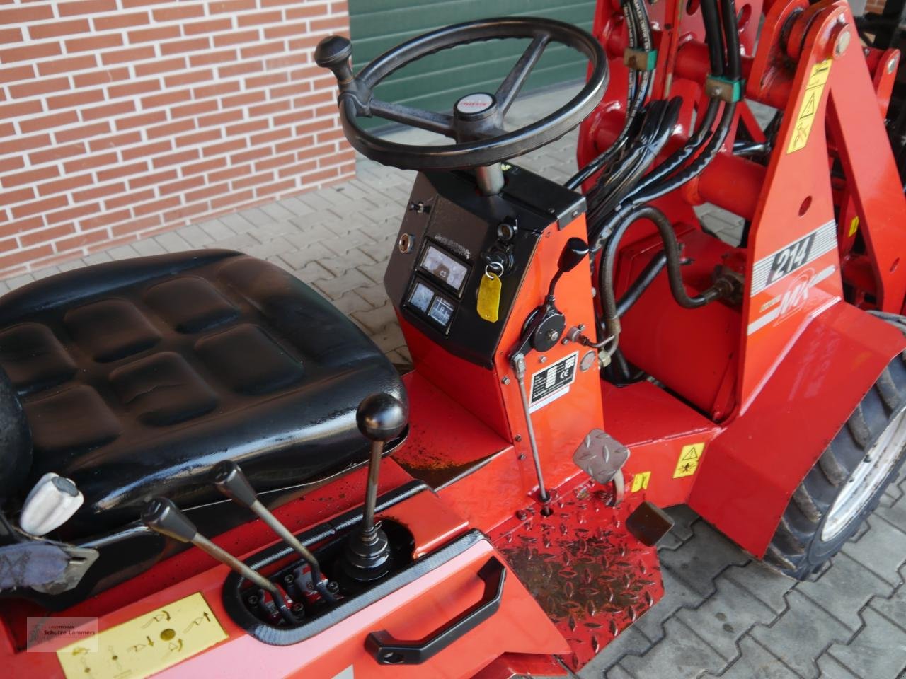 Radlader des Typs Schäffer 214 / 2 nur 1812 Std., Gebrauchtmaschine in Borken (Bild 11)