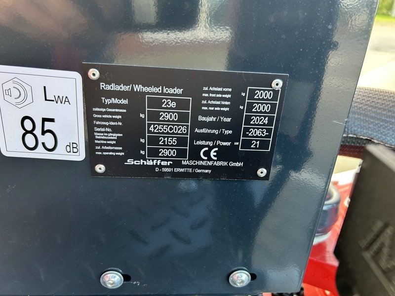 Radlader of the type Schäffer 23 e, Neumaschine in Rollwitz (Picture 7)