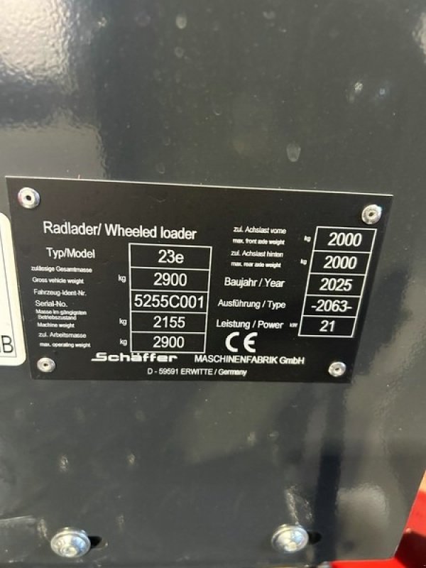 Radlader typu Schäffer 23e, Neumaschine v Burkau (Obrázek 8)