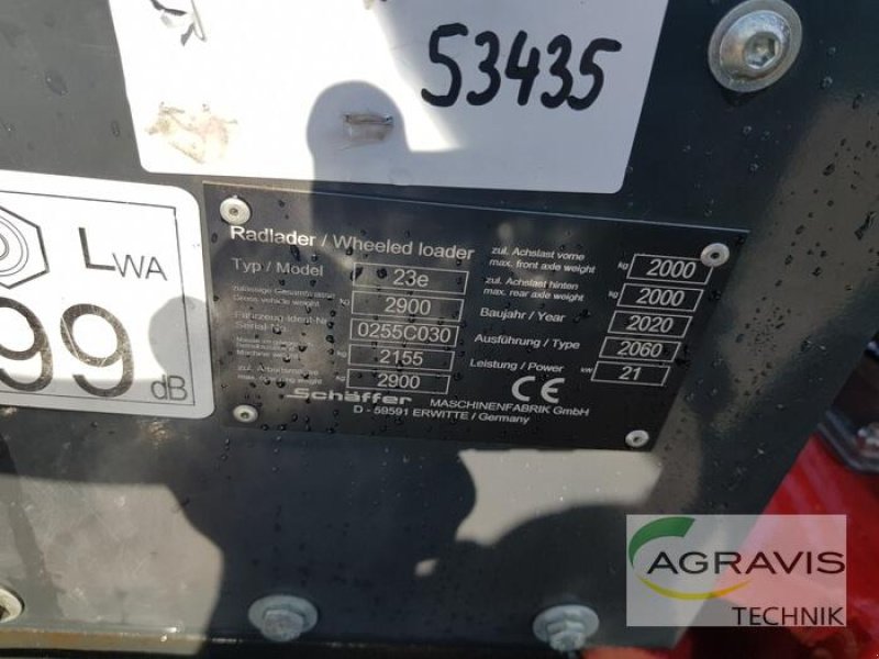 Radlader of the type Schäffer 23E, Gebrauchtmaschine in Nartum (Picture 10)