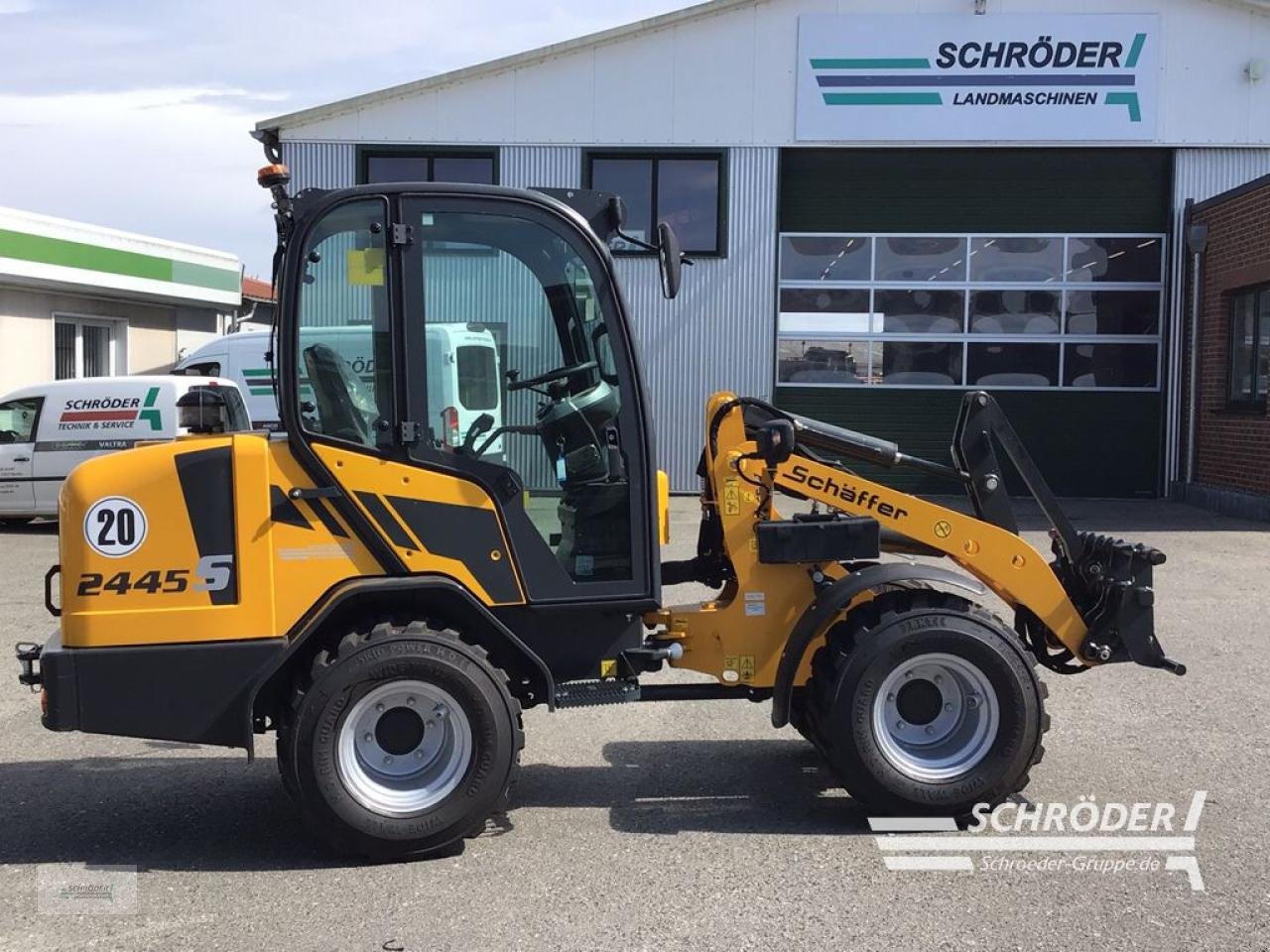 Radlader of the type Schäffer 2445 S, Neumaschine in Penzlin (Picture 2)