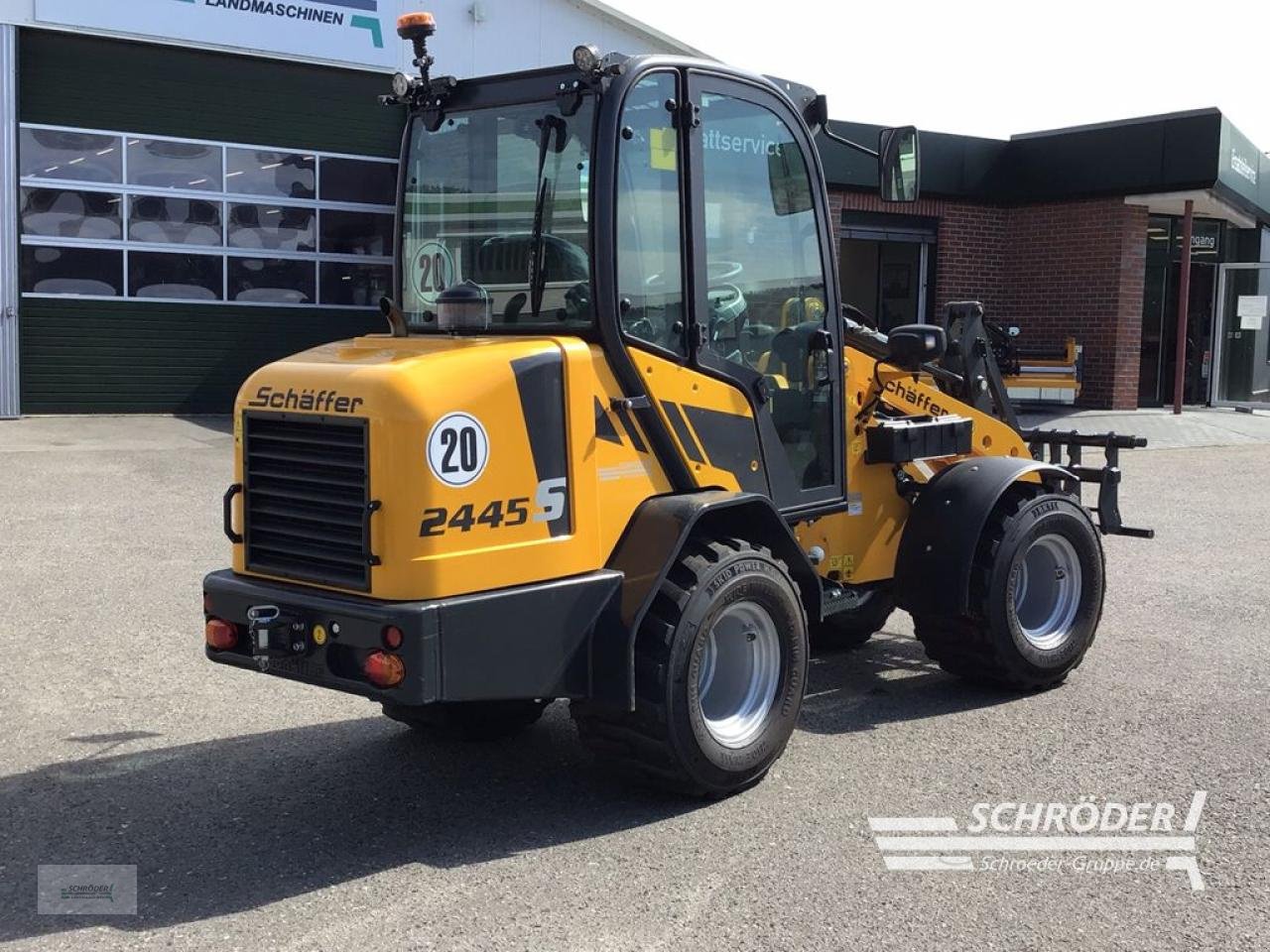 Radlader of the type Schäffer 2445 S, Neumaschine in Penzlin (Picture 3)
