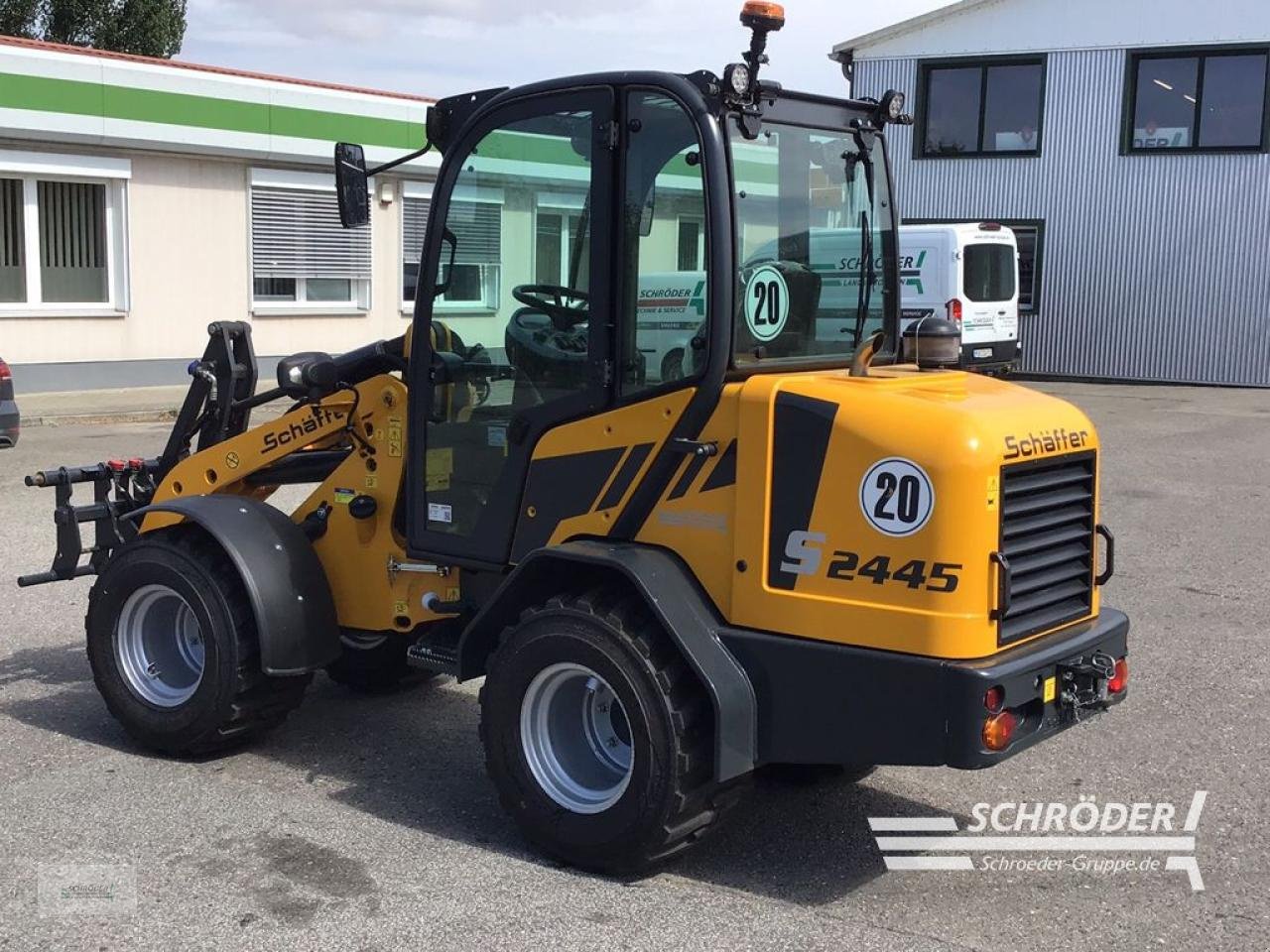 Radlader of the type Schäffer 2445 S, Neumaschine in Penzlin (Picture 7)