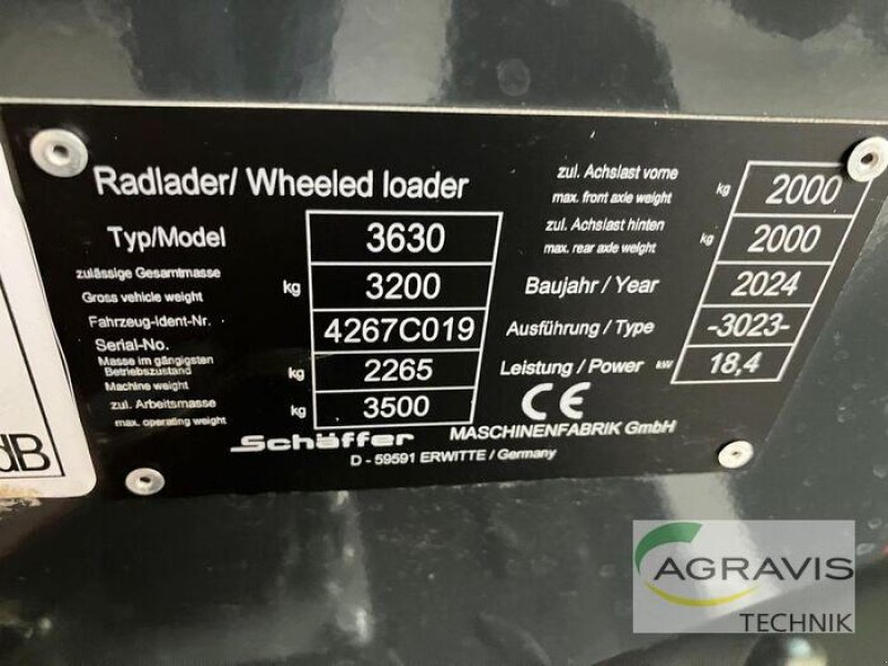 Radlader of the type Schäffer 3630, Neumaschine in Beelen (Picture 5)