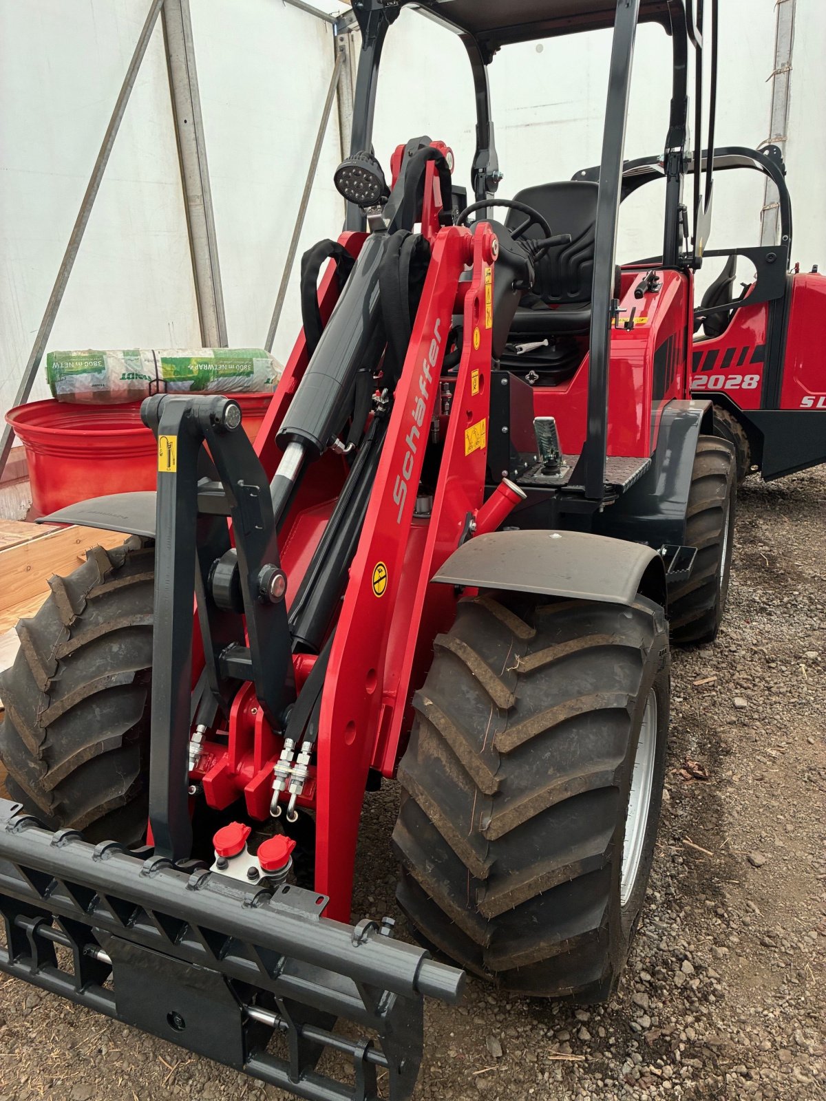 Radlader του τύπου Schäffer 3630, Neumaschine σε Gera (Φωτογραφία 1)