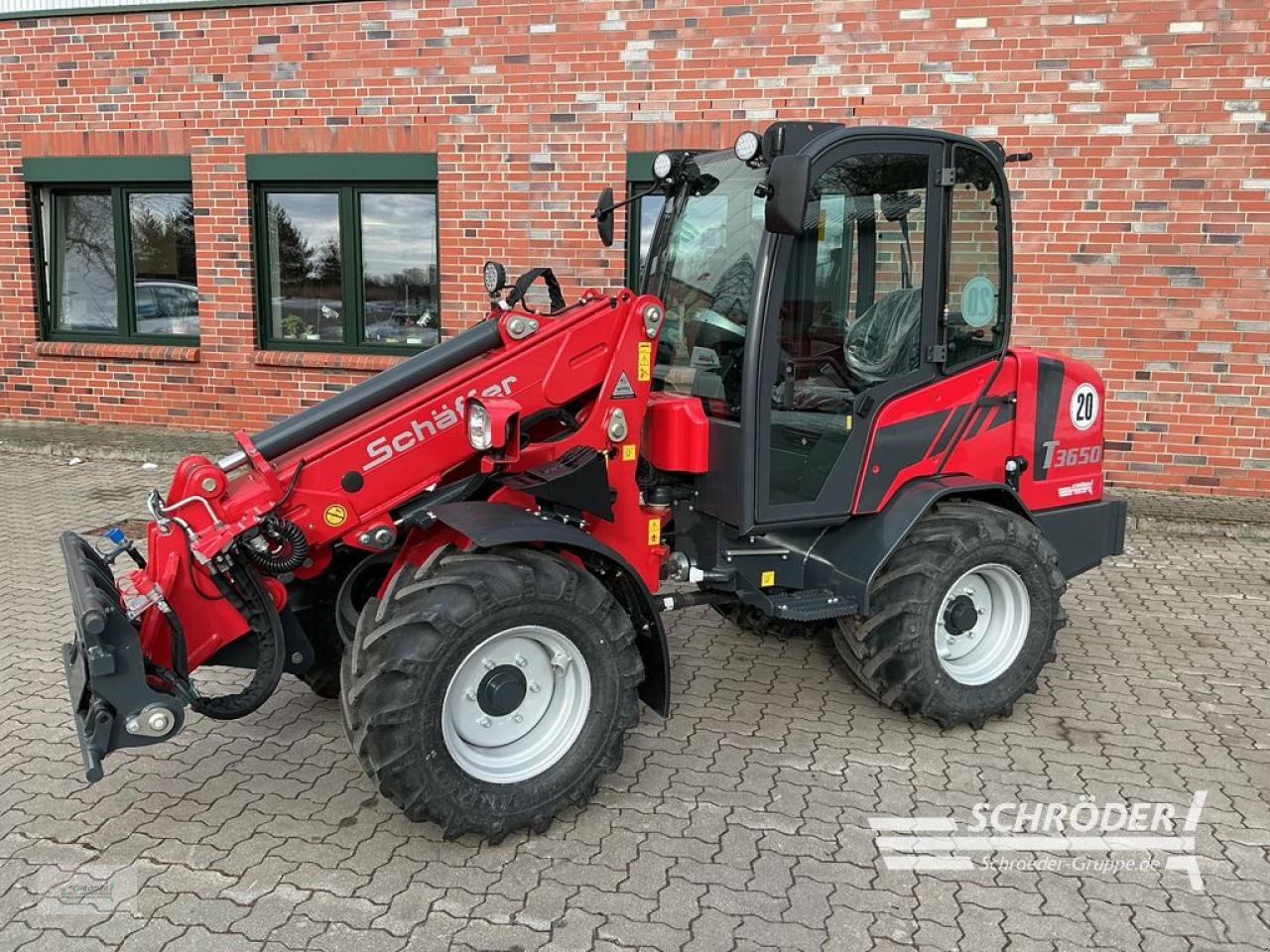 Radlader van het type Schäffer 3650 T, Neumaschine in Friedland (Foto 1)