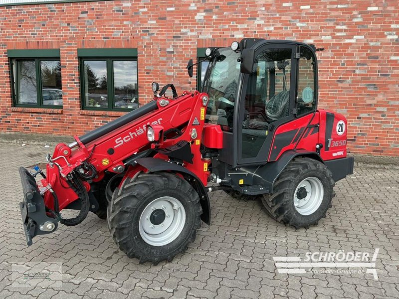Radlader van het type Schäffer 3650 T, Neumaschine in Friedland