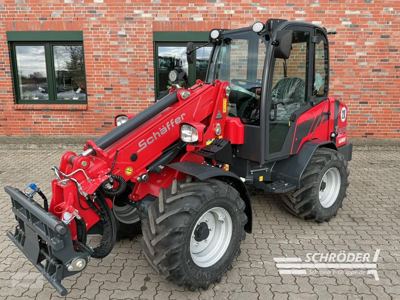 Radlader van het type Schäffer 3650 T, Neumaschine in Friedland (Foto 12)
