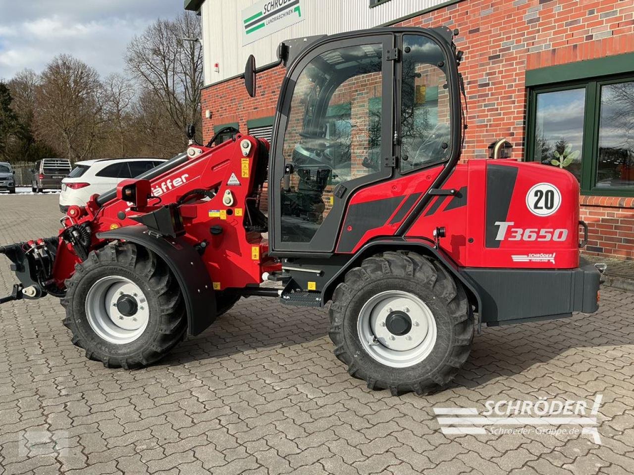 Radlader van het type Schäffer 3650 T, Neumaschine in Friedland (Foto 14)