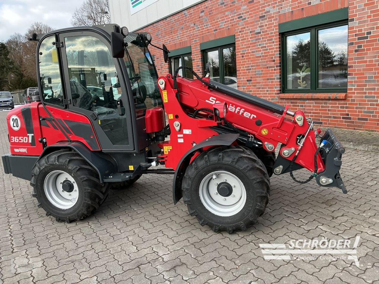 Radlader van het type Schäffer 3650 T, Neumaschine in Friedland (Foto 15)