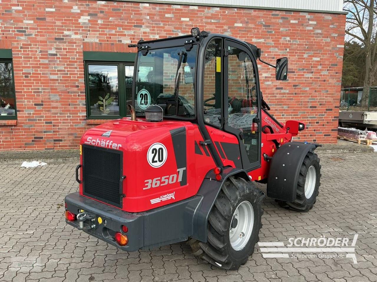 Radlader van het type Schäffer 3650 T, Neumaschine in Friedland (Foto 17)