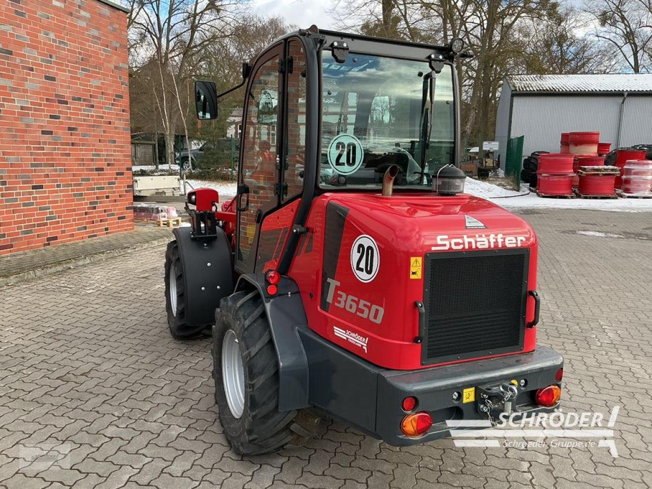 Radlader van het type Schäffer 3650 T, Neumaschine in Friedland (Foto 19)