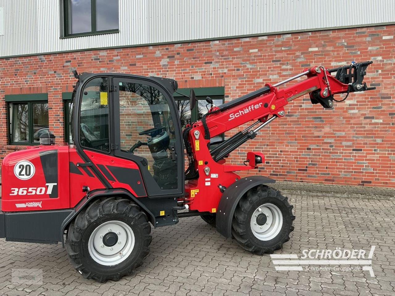 Radlader van het type Schäffer 3650 T, Neumaschine in Friedland (Foto 20)